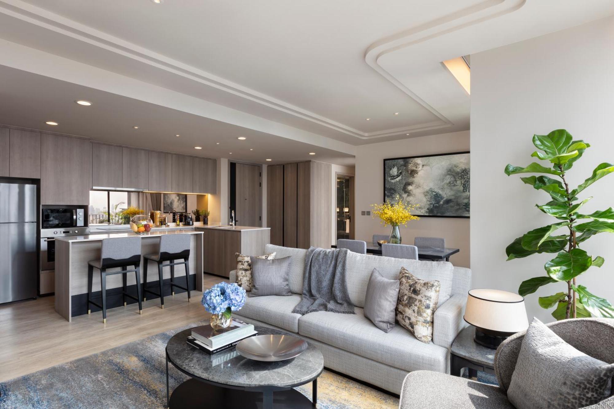מלון Ascott Thonglor בנגקוק מראה חיצוני תמונה The interior of a typical apartment