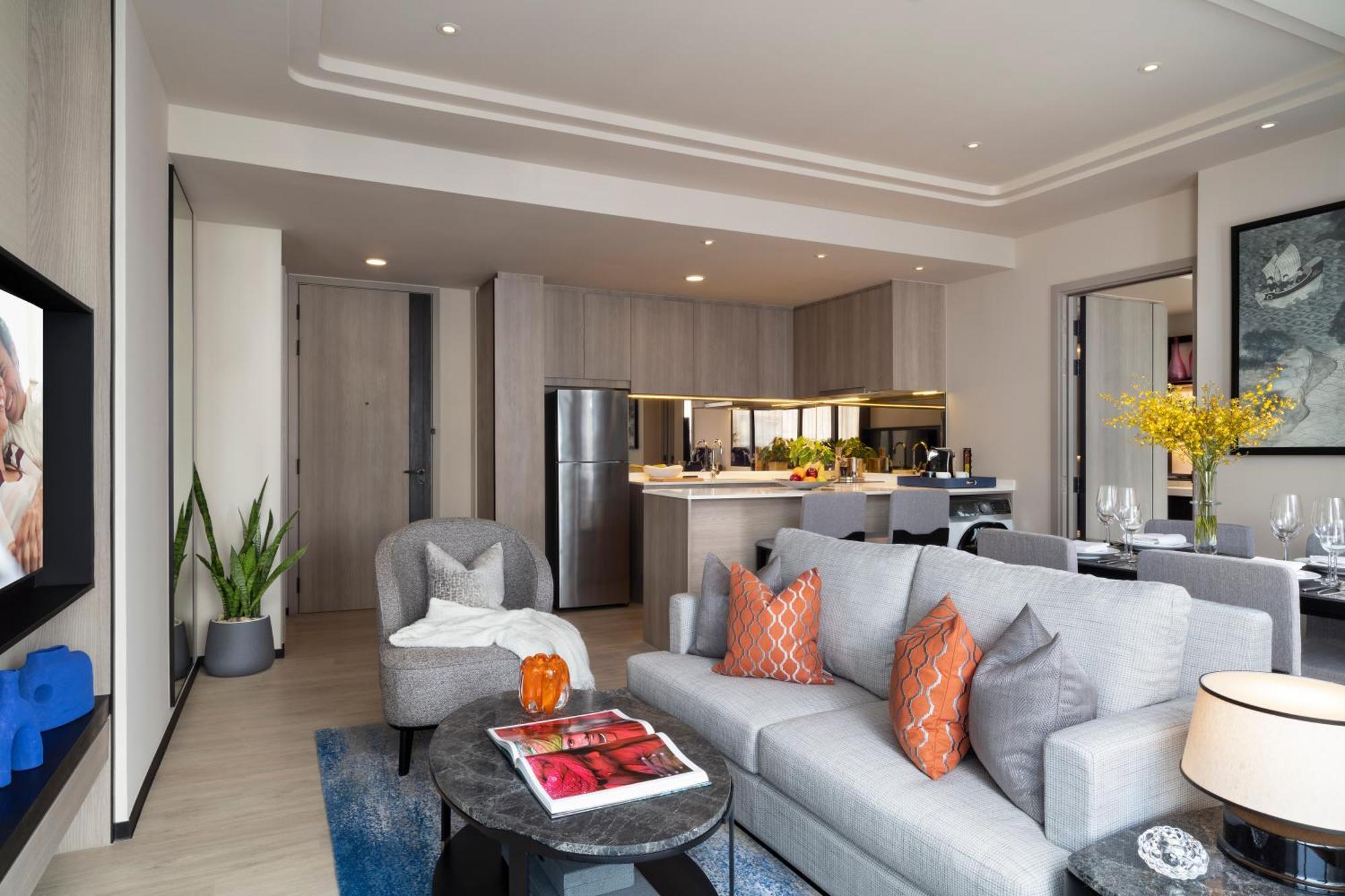 מלון Ascott Thonglor בנגקוק מראה חיצוני תמונה A typical apartment at The Ritz-Carlton, Kuala Lumpur