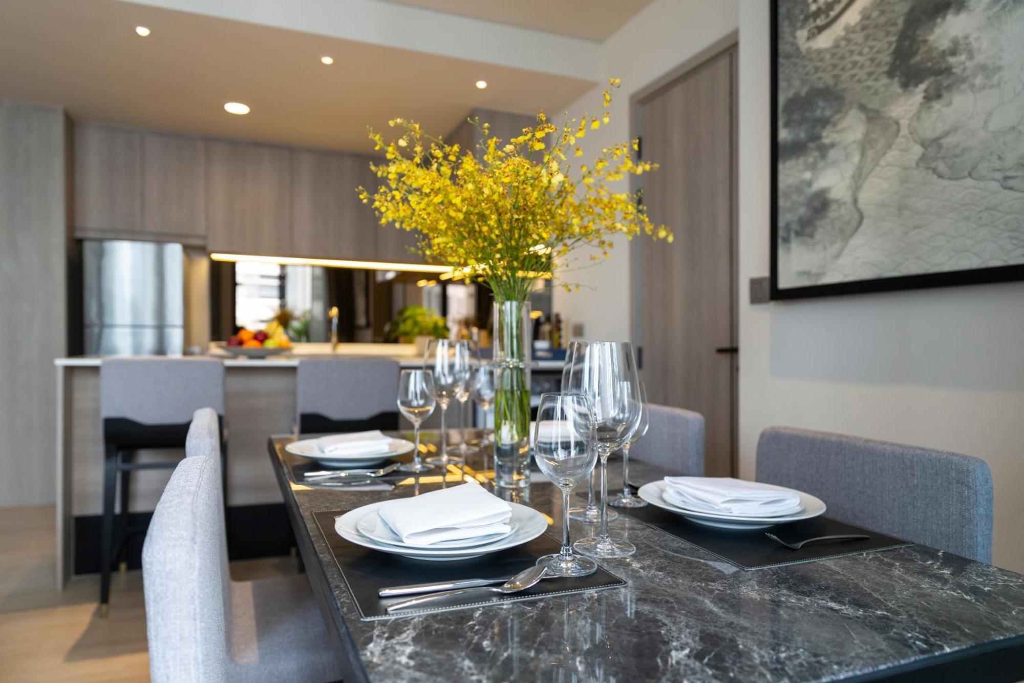מלון Ascott Thonglor בנגקוק מראה חיצוני תמונה A dining room