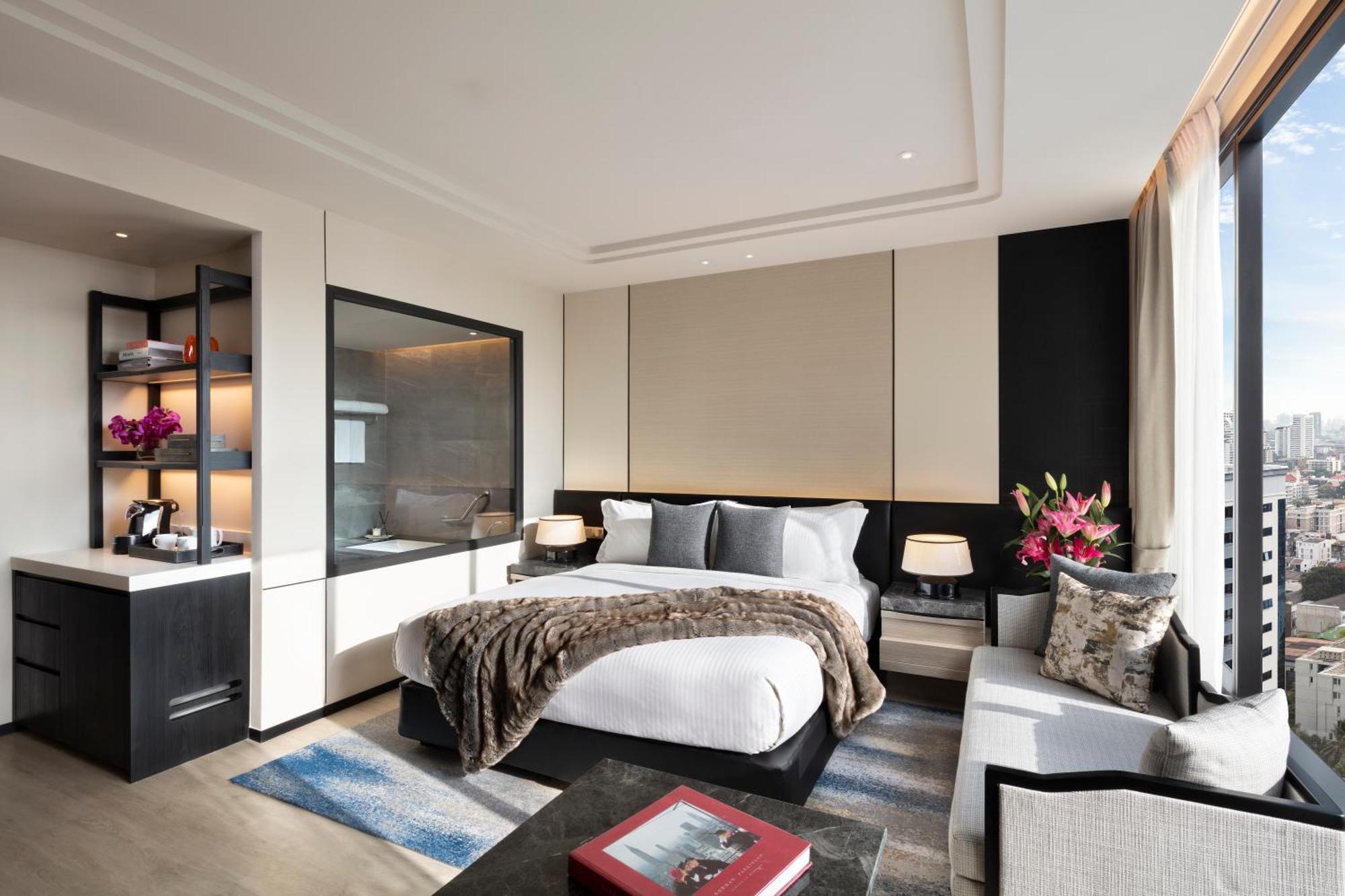 מלון Ascott Thonglor בנגקוק מראה חיצוני תמונה A bedroom at the hotel